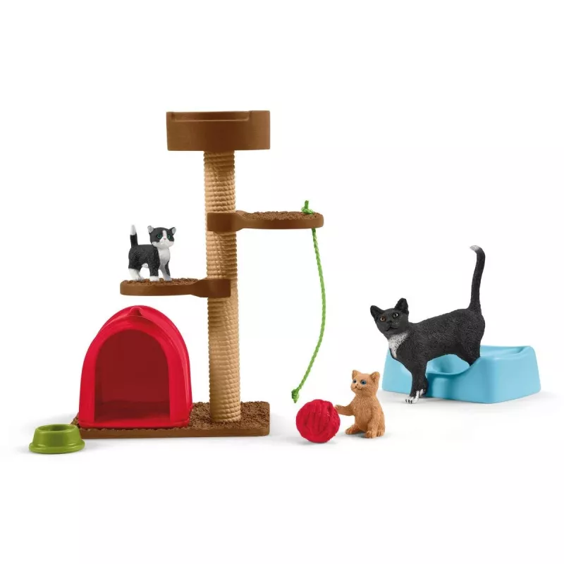 Žaidimų rinkinys Schleich FARM WORLD Žaidimai mieloms katėms