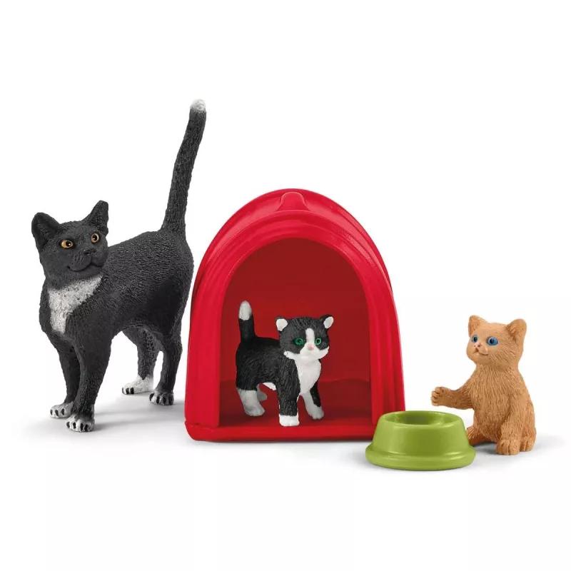 Žaidimų rinkinys Schleich FARM WORLD Žaidimai mieloms katėms