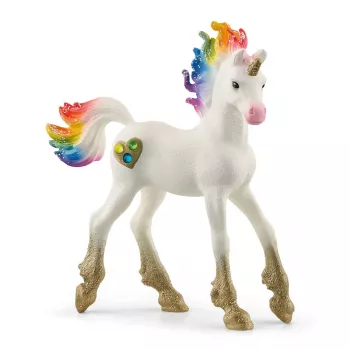 Schleich BAYALA Rainbow Love Unicorn Foal 70727 – vaivorykštinis vienaragis