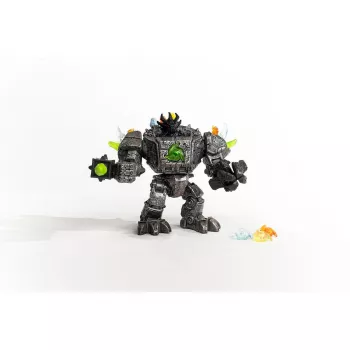 Schleich ELDRADOR CREATURES Pagrindinis robotas su maža būtybe įvairiaspalvis 42549