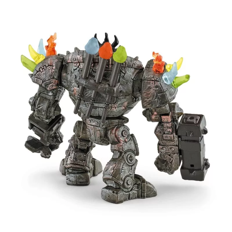 Schleich ELDRADOR CREATURES Pagrindinis robotas su maža būtybe įvairiaspalvis 42549