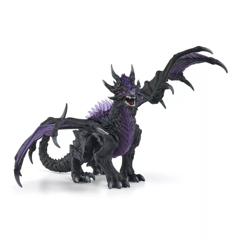 Schleich ELDRADOR CREATURES Šešėlio Drakonas Juodas Violetinis 70152
