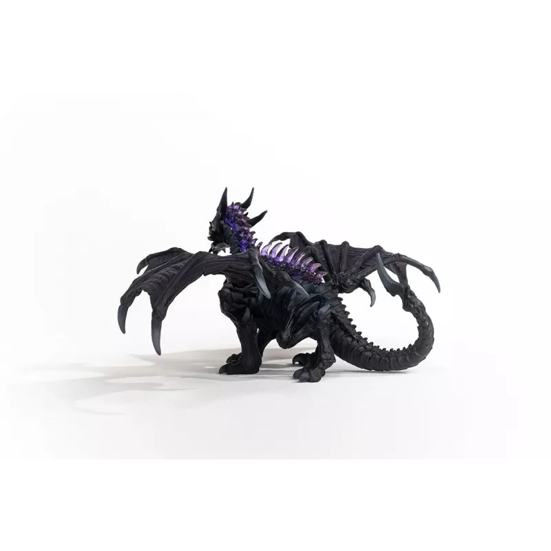Schleich ELDRADOR CREATURES Šešėlio Drakonas Juodas Violetinis 70152