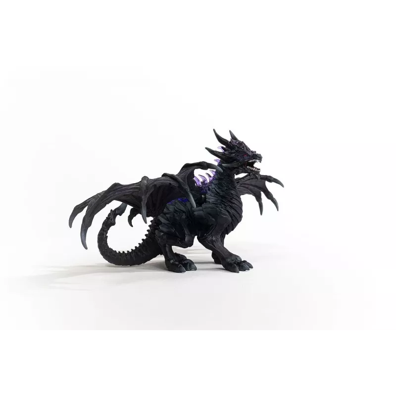 Schleich ELDRADOR CREATURES Šešėlio Drakonas Juodas Violetinis 70152
