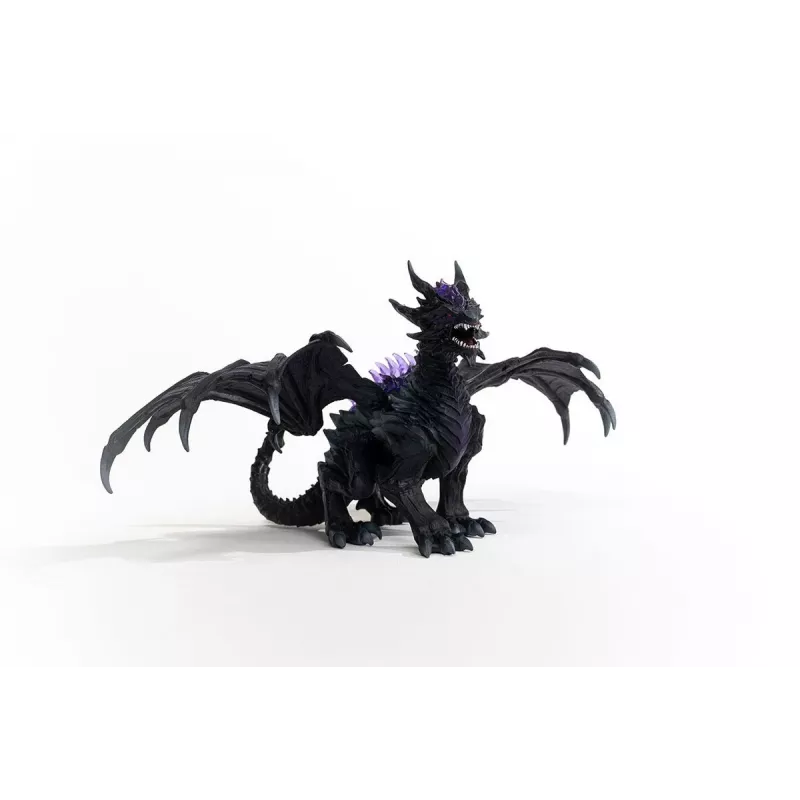 Schleich ELDRADOR CREATURES Šešėlio Drakonas Juodas Violetinis 70152