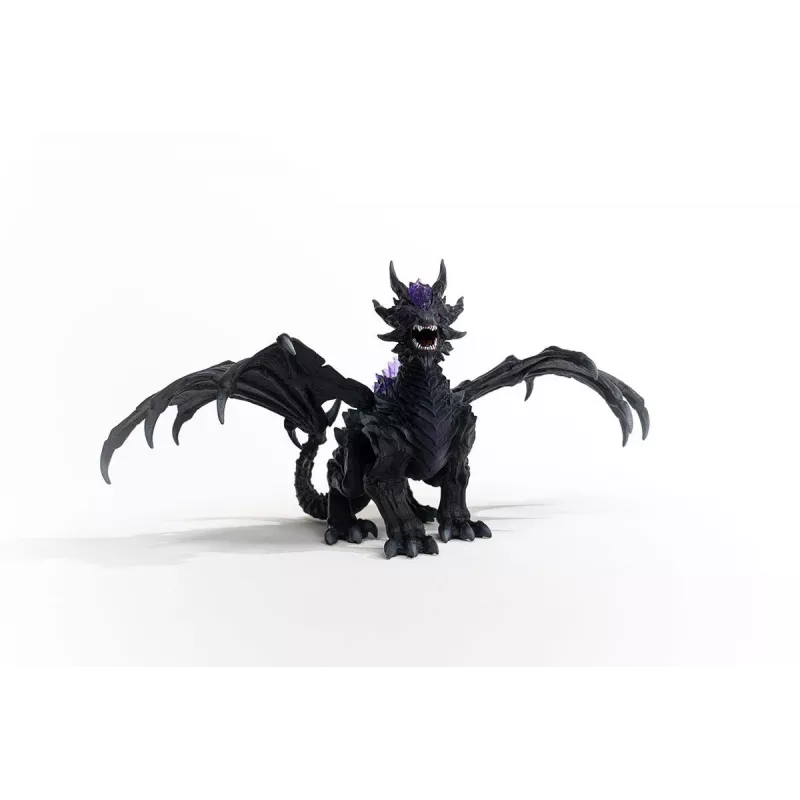 Schleich ELDRADOR CREATURES Šešėlio Drakonas Juodas Violetinis 70152