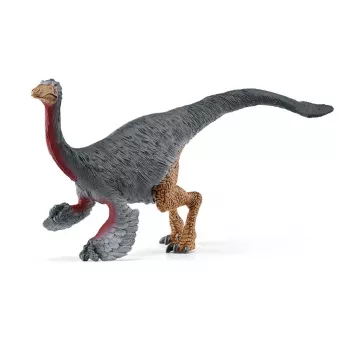Schleich Dinozaurai Gallimimus, 4 m., Užkariaujantys Žemę, Dinozaurai ir ugnikalnis, Ruda, Pilka, Raudona