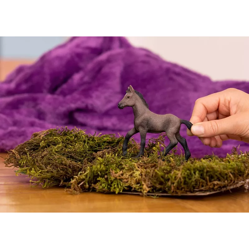 schleich HORSE CLUB Peruano Paso Kumeliukas, 5 m., Žirgai, Ruda, Plastikas