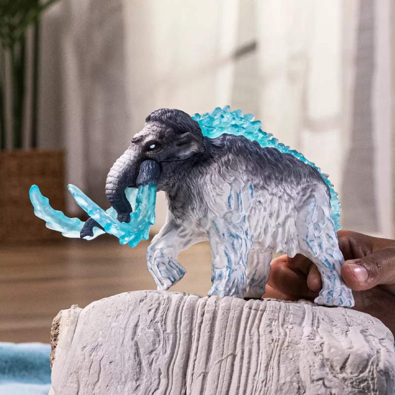 Žaislinė figūrėlė Schleich Frost Mammoth modelis 70829, detalizuota kolekcinė gyvūno figūrėlė
