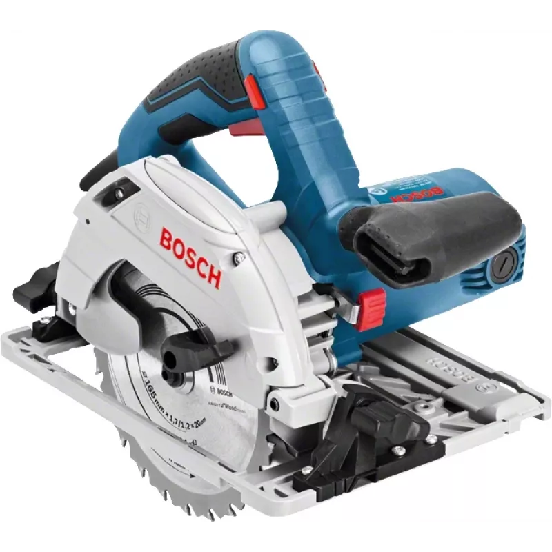 Bosch GKS 55+ GCE + FSN 1400 diskinis pjūklas 16,5 cm, 4700 aps./min., 1350 W