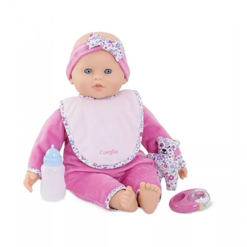Interaktyvi lėlė Simba-Dickie Corolle 9000150050, 42 cm, rožinė