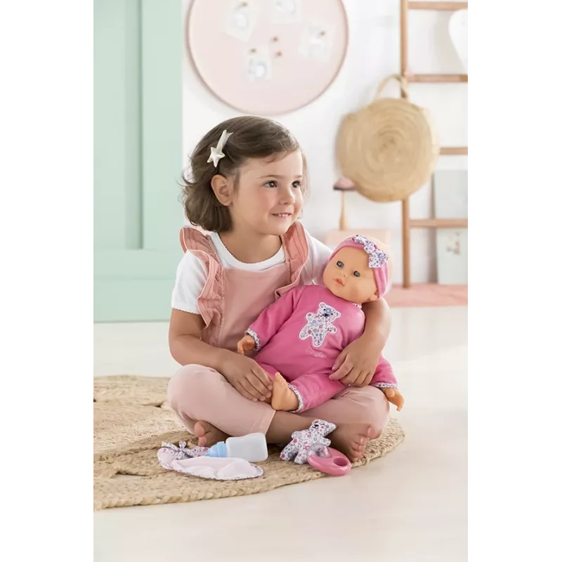 Interaktyvi lėlė Simba-Dickie Corolle 9000150050, 42 cm, rožinė