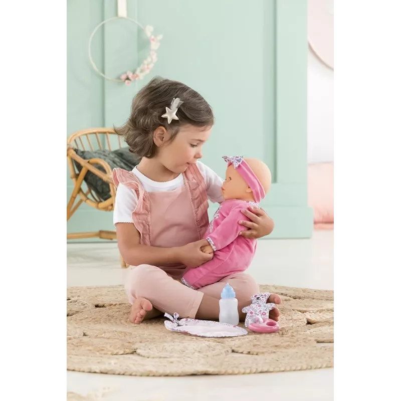 Interaktyvi lėlė Simba-Dickie Corolle 9000150050, 42 cm, rožinė