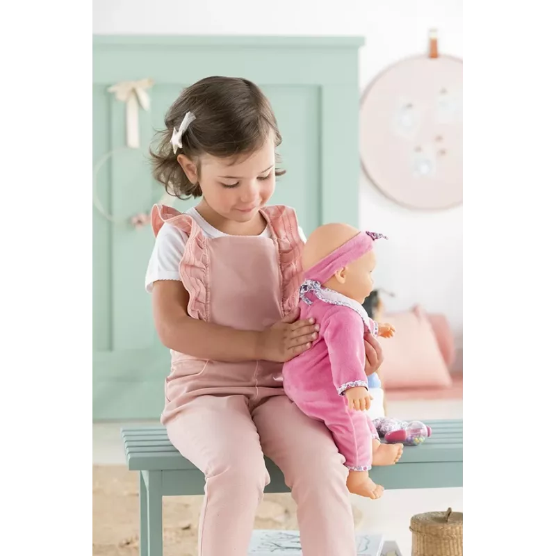 Interaktyvi lėlė Simba-Dickie Corolle 9000150050, 42 cm, rožinė