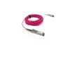 BlueOptics InfiniBand/šviesolaidinis AOC laidas QSFP56–QSFP56 7 m (rožinis)