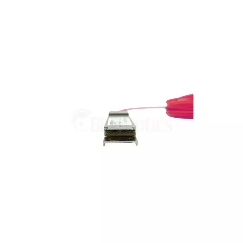 BlueOptics InfiniBand/šviesolaidinis AOC laidas QSFP56–QSFP56 7 m (rožinis)