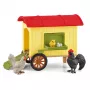 schleich FARM WORLD Mobilus vištidė su vištomis