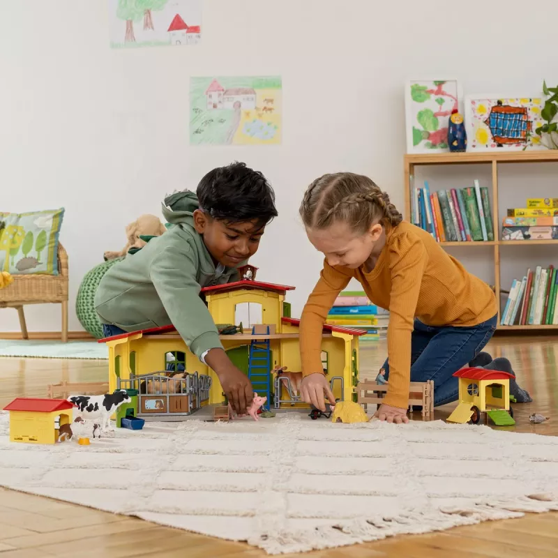 schleich FARM WORLD Mobilus vištidė su vištomis