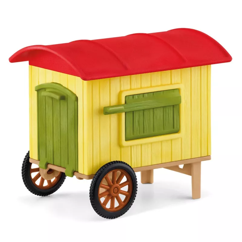 schleich FARM WORLD Mobilus vištidė su vištomis