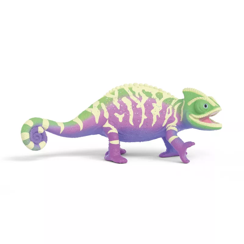 schleich Caspar chameleonas vaivorykštinėmis spalvomis, 3 m., Įvairiaspalvis, Plastikas