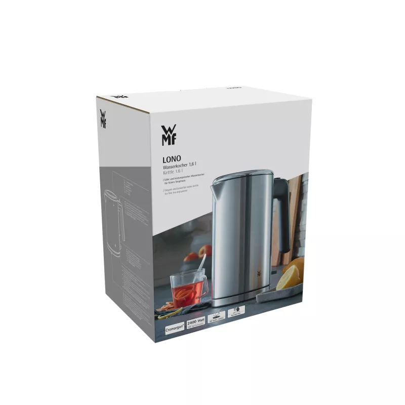 WMF Lono 0413130011 elektrinis virdulys 1.6 L 2400 W Nerūdijantis plienas