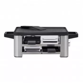 WMF 61.3024.5155 raclette grilis 4 asmenims, juodas, nerūdijantis plienas