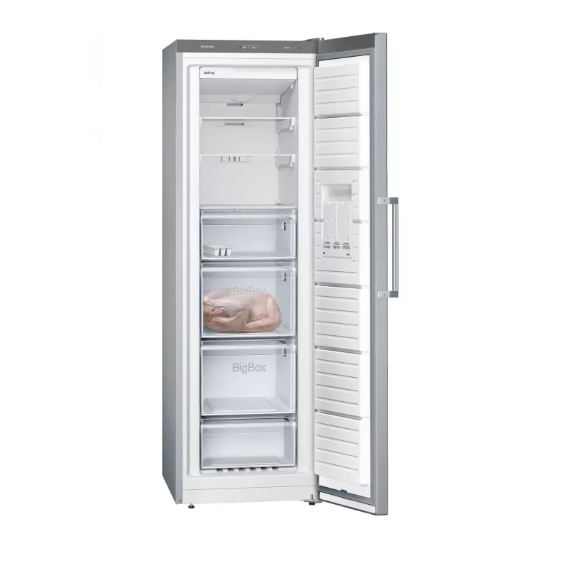 Šaldiklis Siemens iQ300 GS36NVIEP, 242 L, nerūdijantis plienas