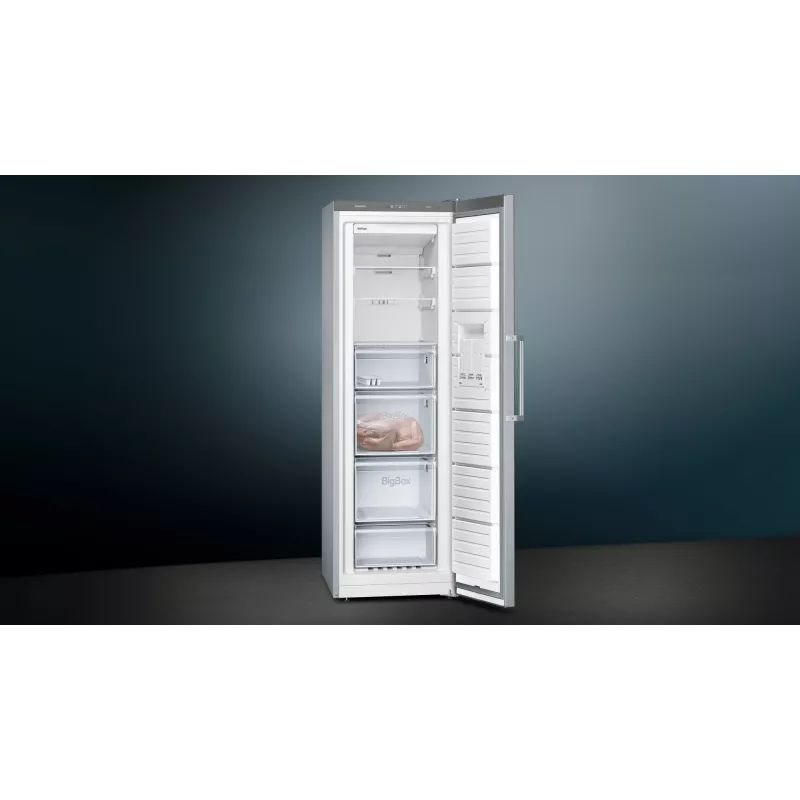 Šaldiklis Siemens iQ300 GS36NVIEP, 242 L, nerūdijantis plienas