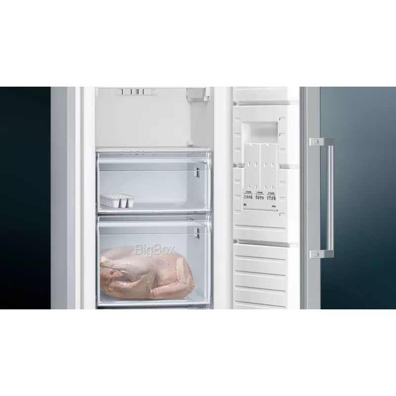 Šaldiklis Siemens iQ300 GS36NVIEP, 242 L, nerūdijantis plienas