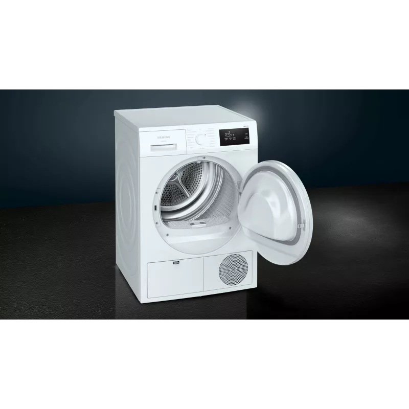Siemens iQ300 WT43H003 džiovinimo mašina Laisvai pastatoma Pakrovimas iš priekio 7 kg Balta
