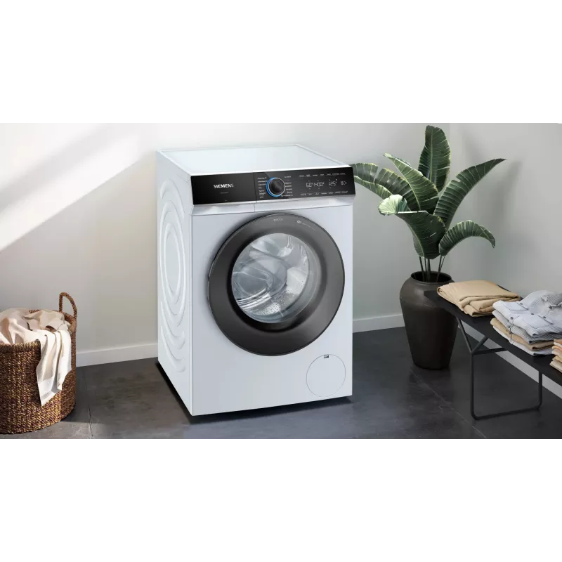 Siemens iQ700 WG44B2A40 skalbyklė priekinė 9 kg 1257 aps./min Balta
