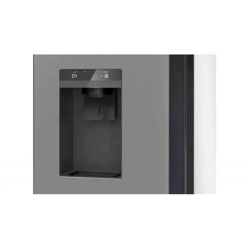 Šaldytuvas šaldiklis Siemens KF96DPPEA, laisvai pastatomas, French door, 574 L, nerūdijantis plienas