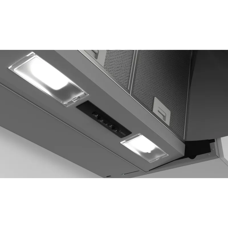 Bosch Serie 2 DEM66AC00 ištraukiamasis gartraukis, pusiau įmontuojamas, nerūdijančio plieno, 625 m³/h