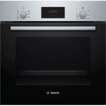 Bosch Serie 2 HBF133BR0 orkaitė 66 L Juoda, Nerūdijantis plienas
