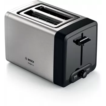 Bosch TAT4P420DE skrudintuvas 2 riekėms 970 W juodas, sidabrinis