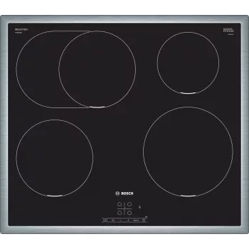 Bosch Serie 4 PIF645BB5E indukcinė kaitlentė juoda įmontuojama 60 cm 4 zonų