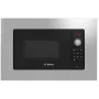 Bosch BFL623MS3 mikrobangų krosnelė Nerūdijantis plienas Solo mikrobangų krosnelė Įmontuojama 20 L 800 W