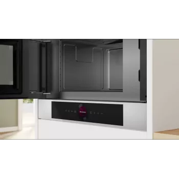 Bosch Serie 8 BFL7221W1 mikrobangų krosnelė, įmontuojama, balta, 21 L, 900 W