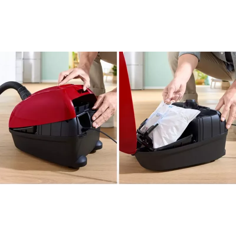 Bosch Serie 4 BGB38RD2 dulkių siurblys 4 L cilindrinis sausas 600 W su dulkių maišeliu