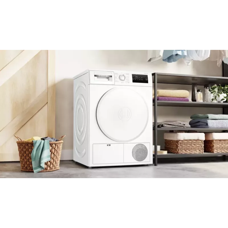 Bosch WTH83004 džiovinimo mašina laisvai pastatoma priekinio pakrovimo 8 kg balta