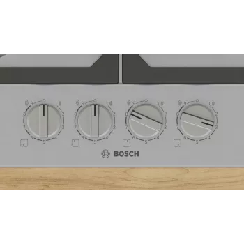 Bosch Serie 6 PCP6A5I90 dujinė kaitlentė, nerūdijantis plienas, įmontuojama, 60 cm, 4 zonos