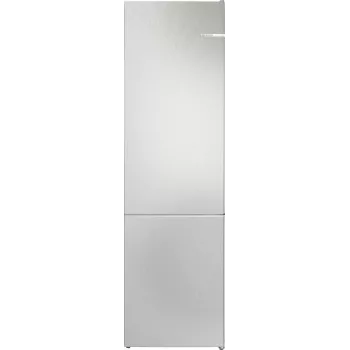 Bosch Serie 4 KGN392LAG šaldytuvas-šaldiklis, laisvai pastatomas, 363 L, metalinė spalva