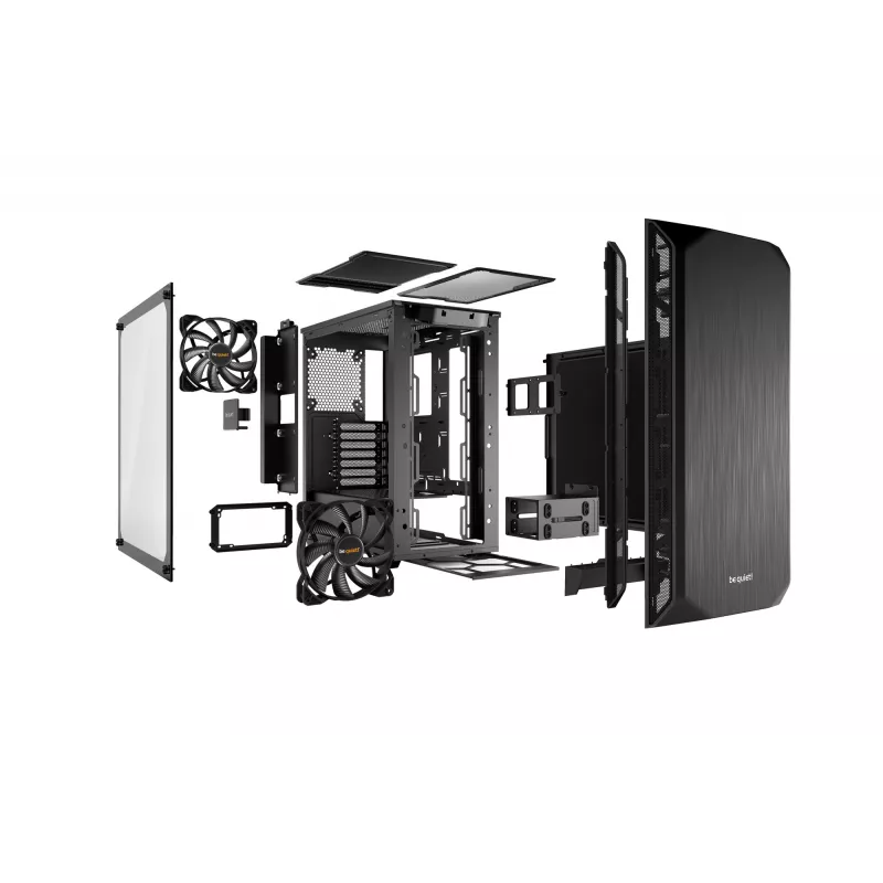 be quiet! Pure Base 500 Window Black korpusas