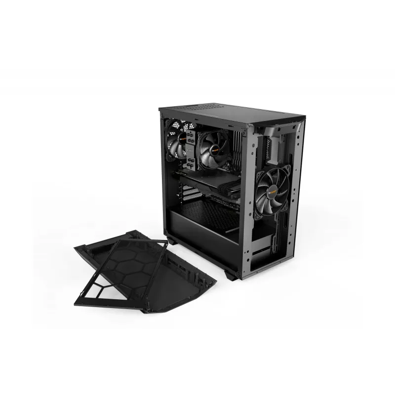 be quiet! Pure Base 500 Window Black korpusas