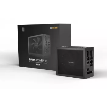 be quiet! Dark Power 13 maitinimo blokas 850 W 20+4 pin ATX ATX juodas