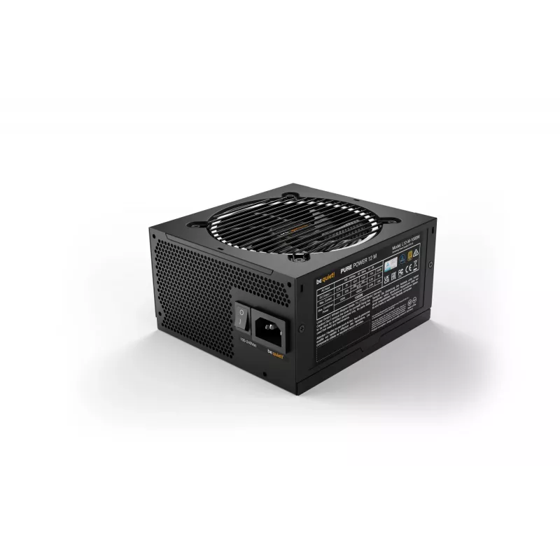 be quiet Pure Power 12 M maitinimo blokas 1000 W 20+4 pin ATX ATX Juodas