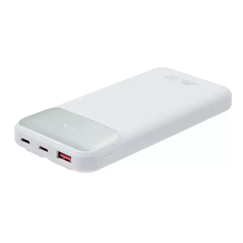 Nešiojamas powerbankas Rivacase VA2211WH — 10000 mAh, PD 3.0, QC 3.0, 1x USB-A + 2x USB-C, 22,5 W išėjimo galia