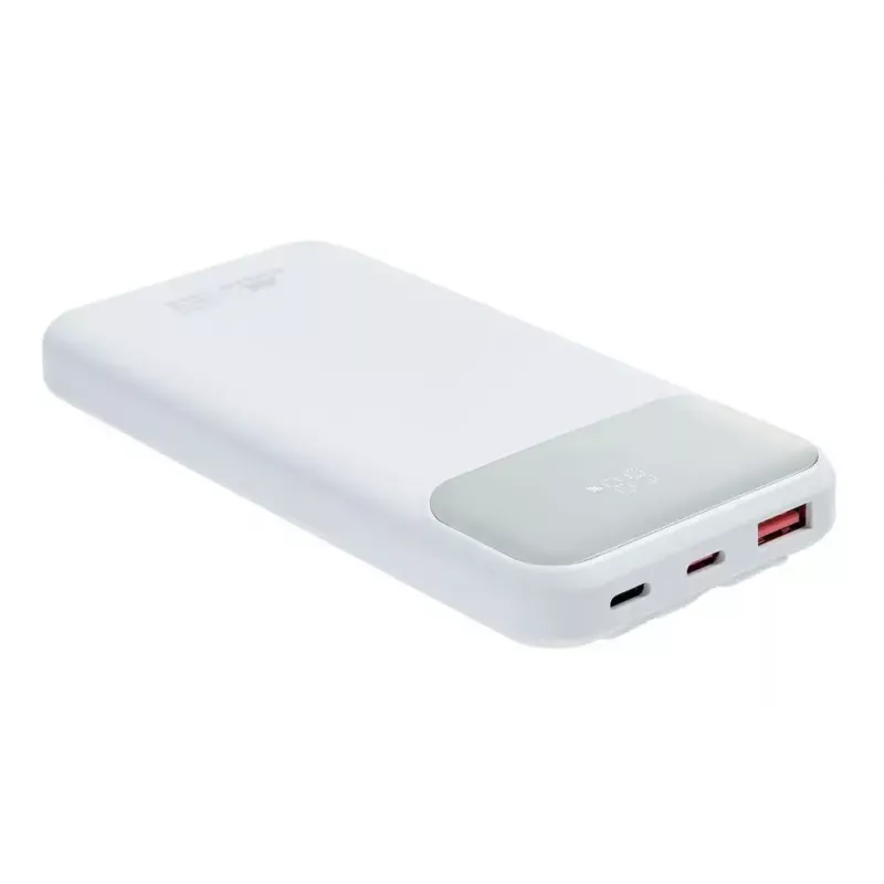 Nešiojamas powerbankas Rivacase VA2211WH — 10000 mAh, PD 3.0, QC 3.0, 1x USB-A + 2x USB-C, 22,5 W išėjimo galia