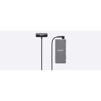 Sony ECM-LV1 juodas lavalierinis mikrofonas