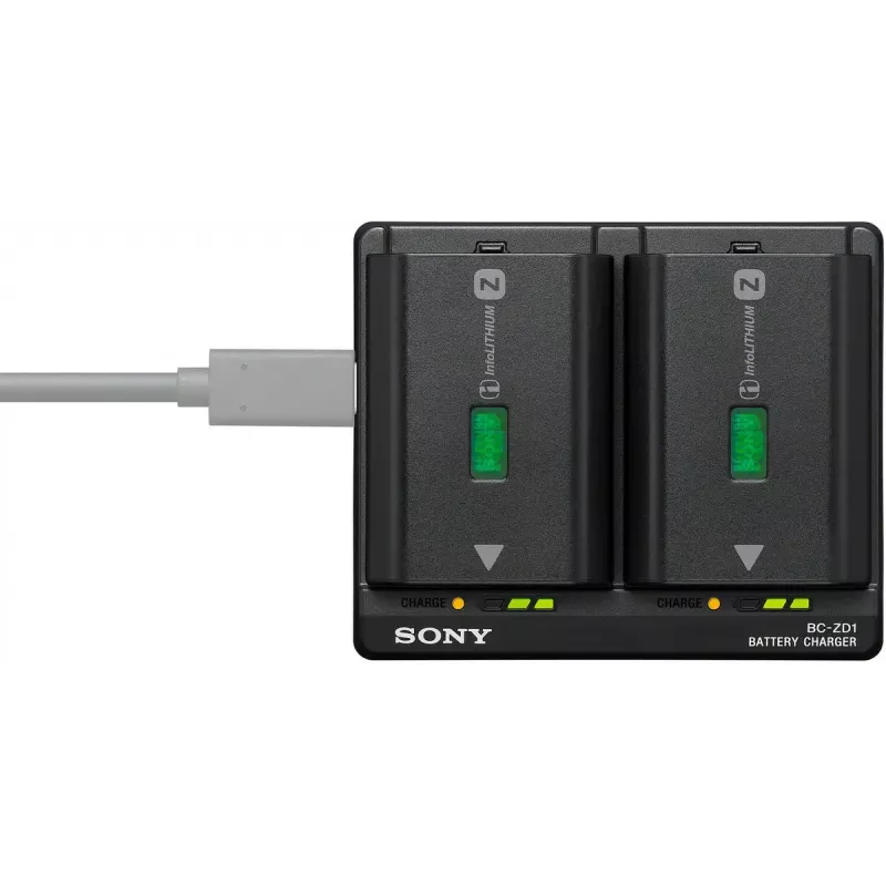 Sony BC-ZD1 baterijų įkroviklis skaitmeniniams fotoaparatams, Z serijos akumuliatoriams